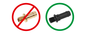 STAG injectors from now on with a new type of nozzles